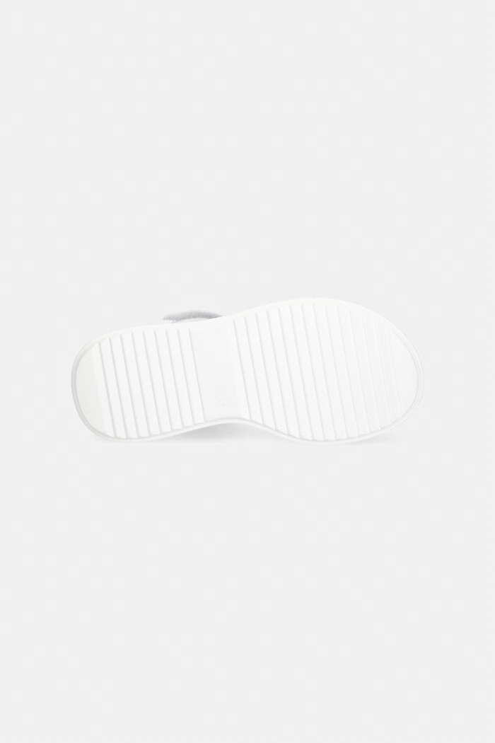 Calvin Klein Jeans sandale cu platformă pentru copii V3A2.83251.30.34 alb