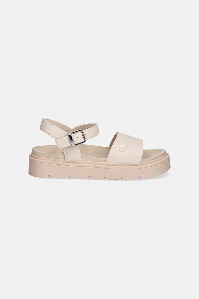 Calvin Klein Jeans sandale copii V3A2.83255.35.39 bej SS26
