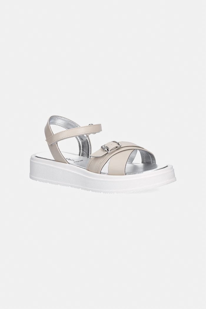 Calvin Klein Jeans sandały dziecięce beżowy V4A2.83260.32.34