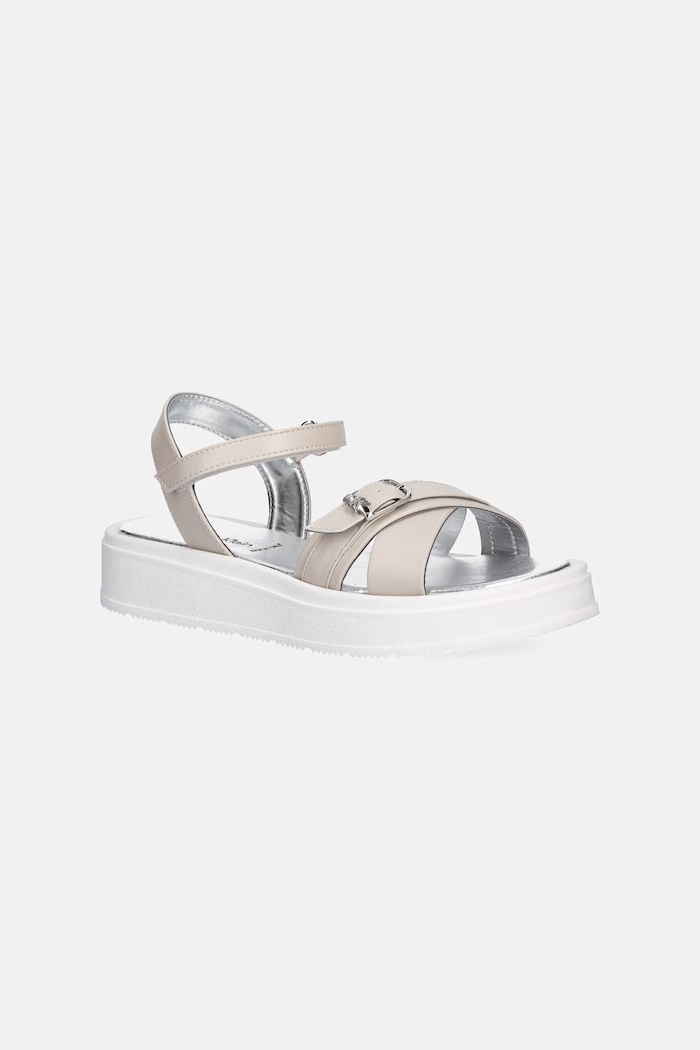 Calvin Klein Jeans sandały dziecięce beżowy V4A2.83260.32.34