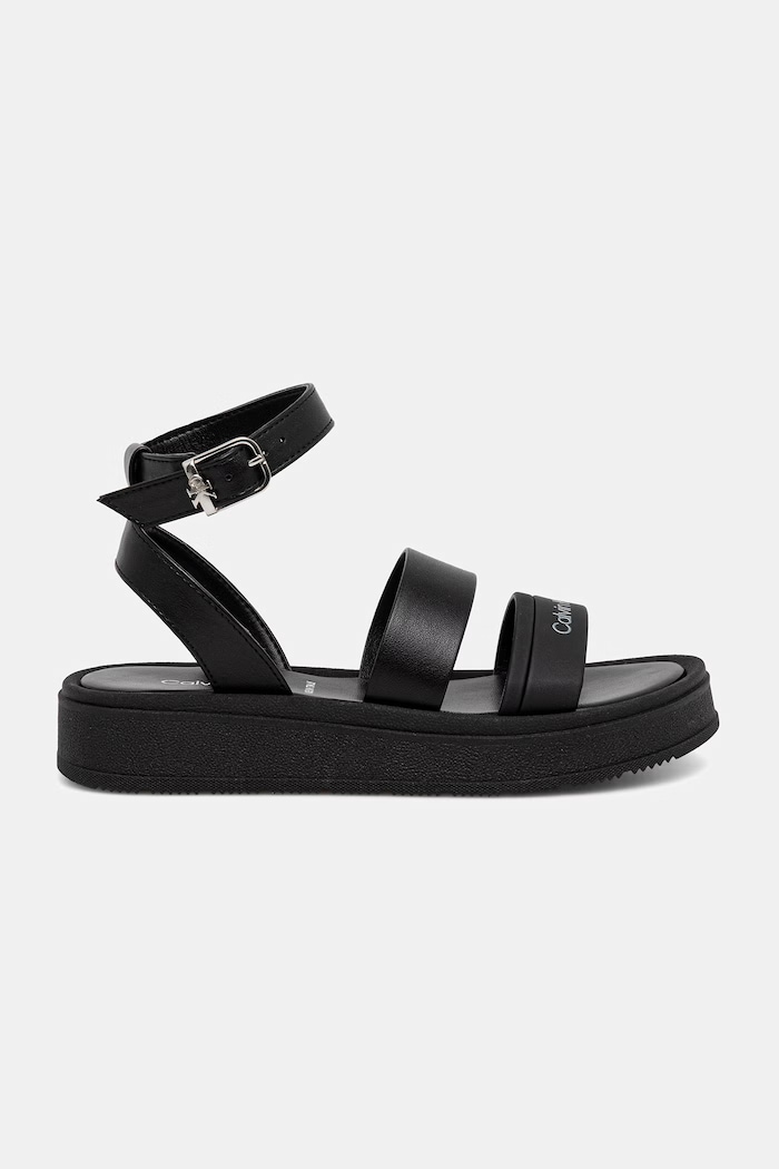 Calvin Klein Jeans sandały dziecięce V4A2.83261.32.34 czarny SS26