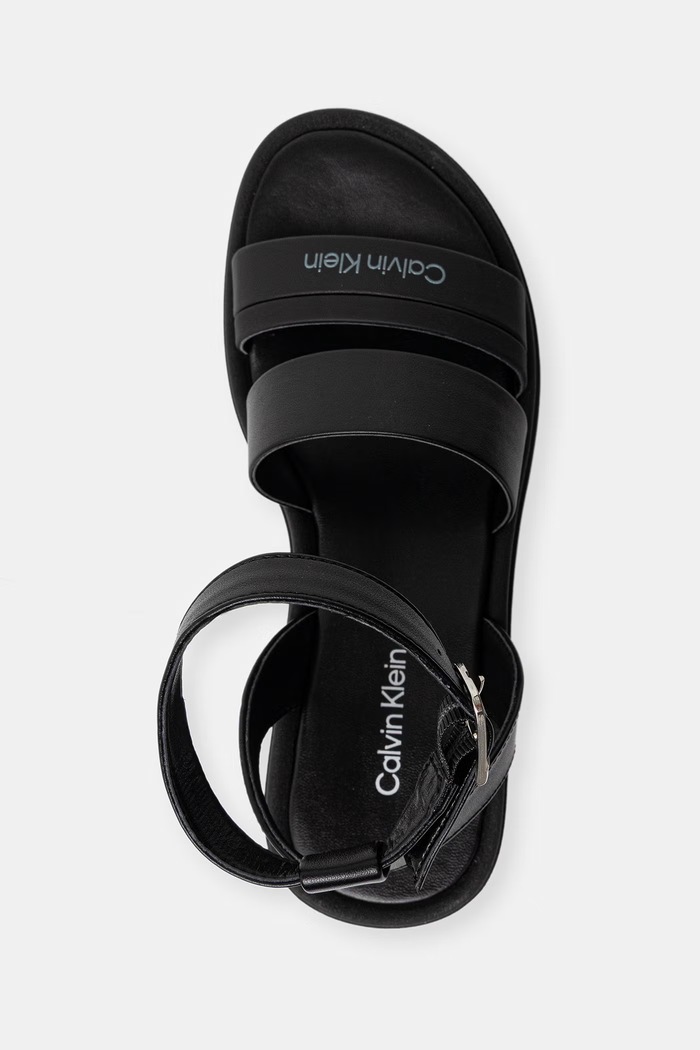Detské sandále Calvin Klein Jeans čierna V4A2.83261.35.39