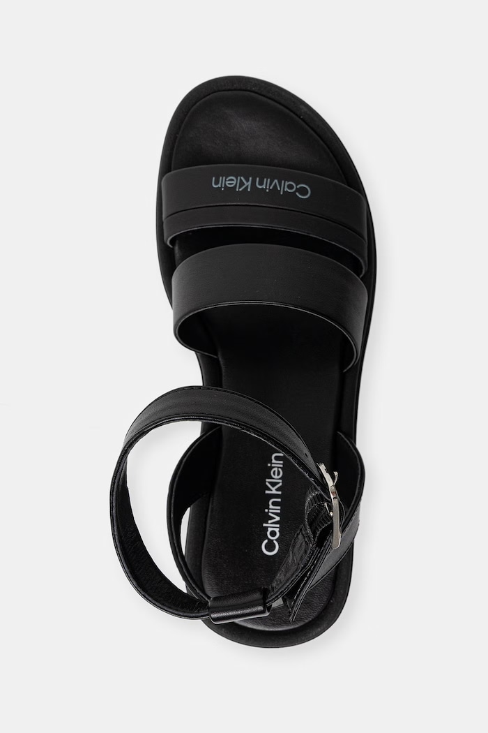 Detské sandále Calvin Klein Jeans čierna V4A2.83261.35.39
