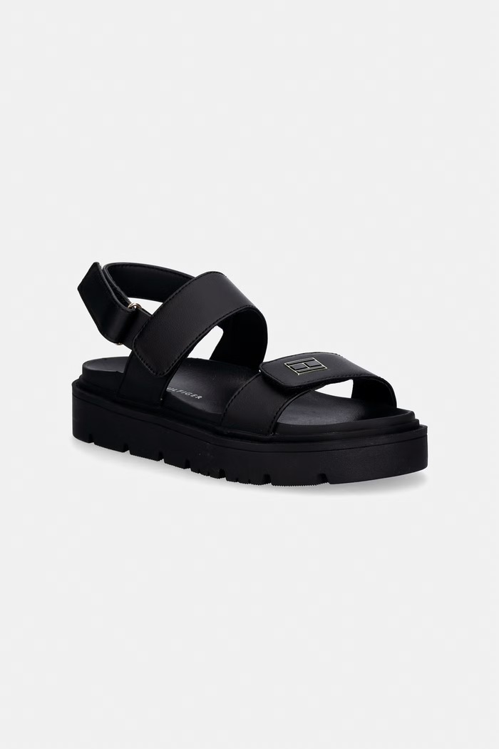 Detské sandále Tommy Hilfiger čierna T3A2.34284.35.40