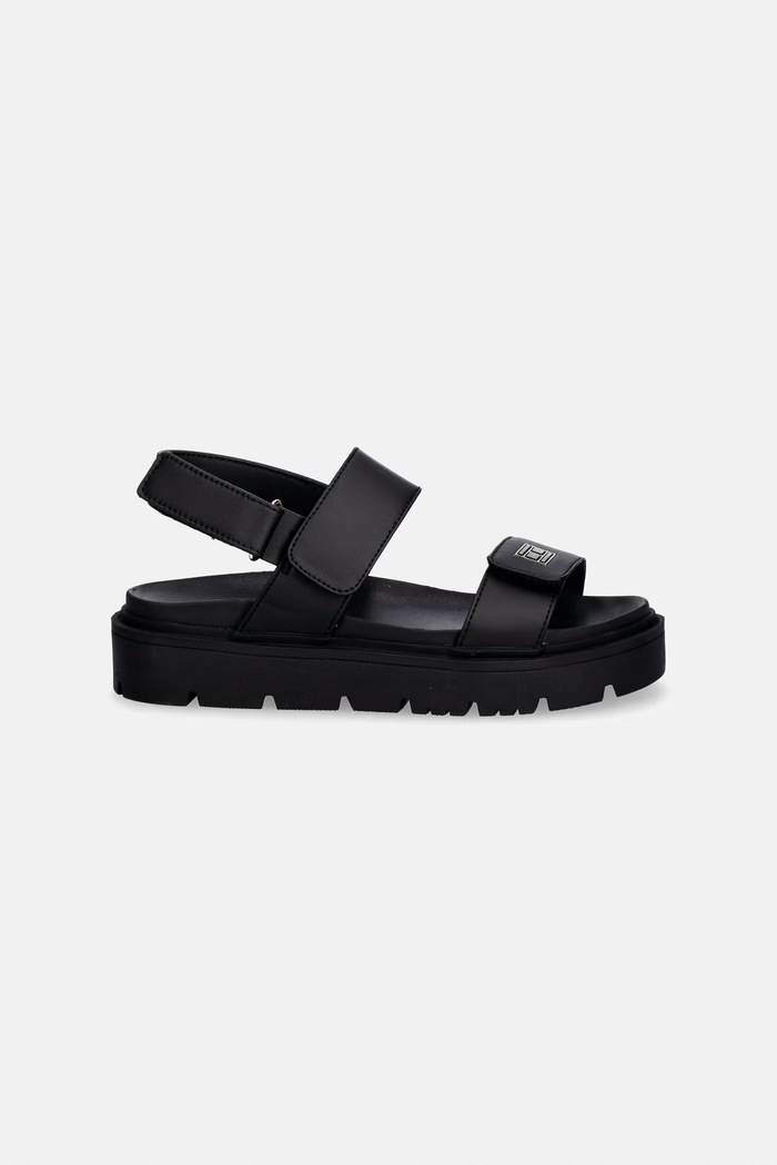 Detské sandále Tommy Hilfiger T3A2.34284.35.40 čierna SS26