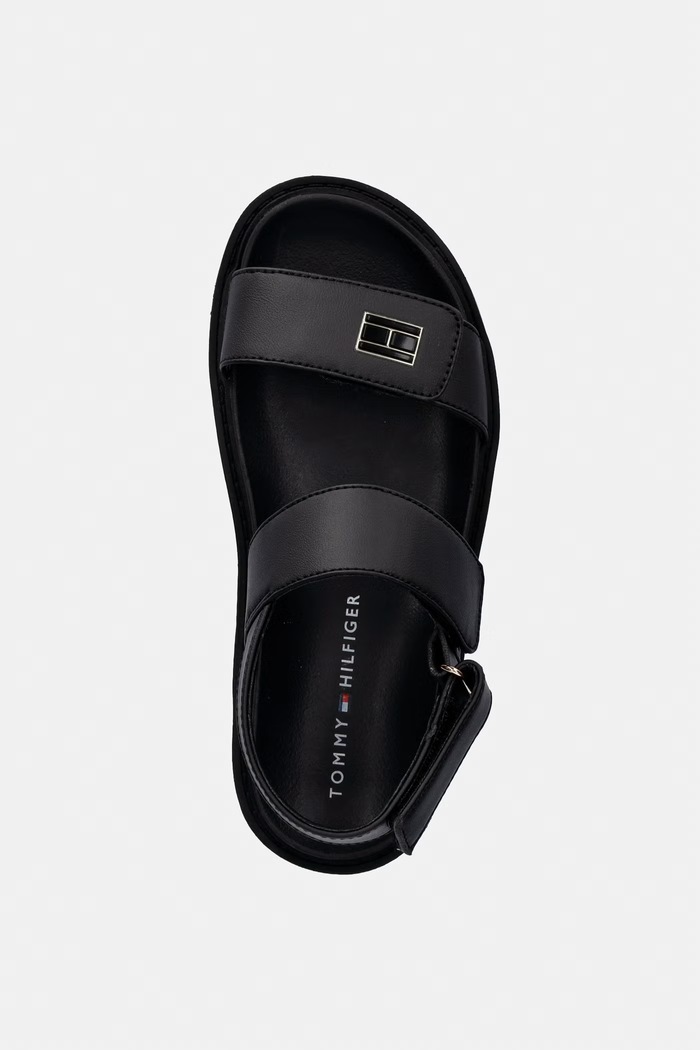 Detské sandále Tommy Hilfiger čierna T3A2.34284.35.40