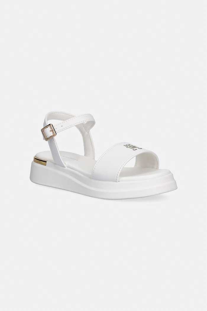 Tommy Hilfiger sandale copii sintetic alb T3A2.34289.30.34