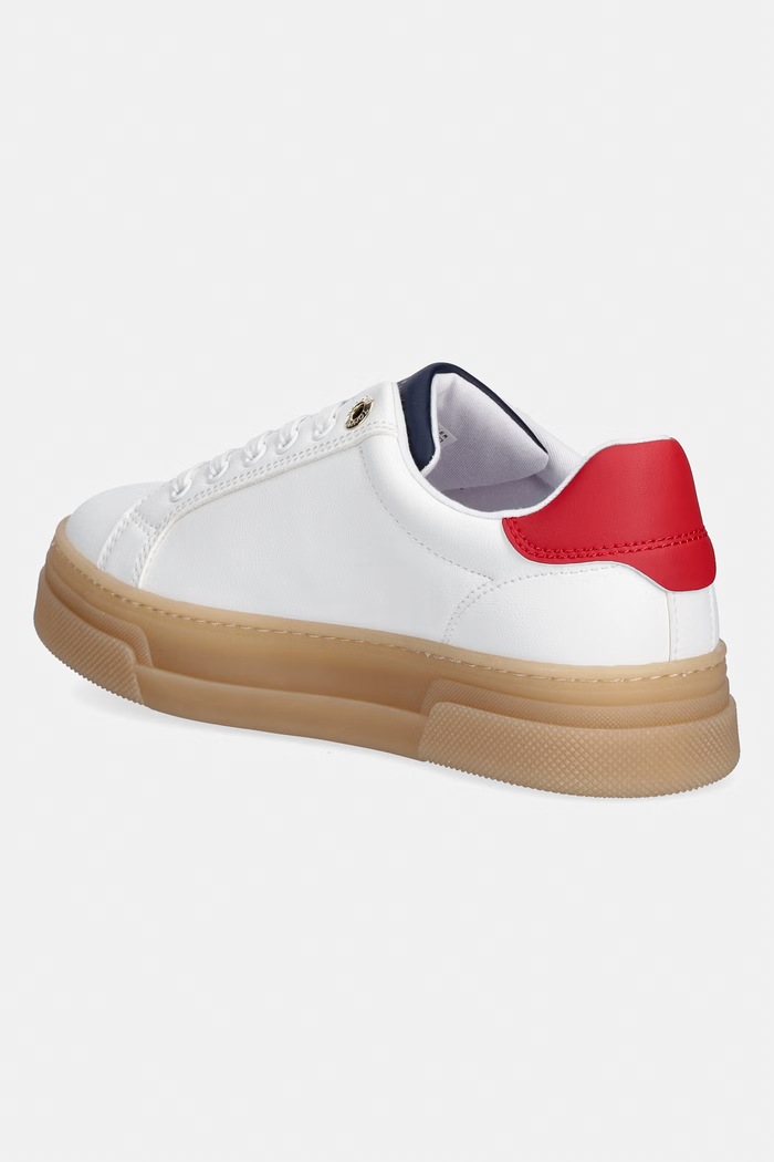 Dziewczynka Tommy Hilfiger sneakersy dziecięce T3A9.34258 biały