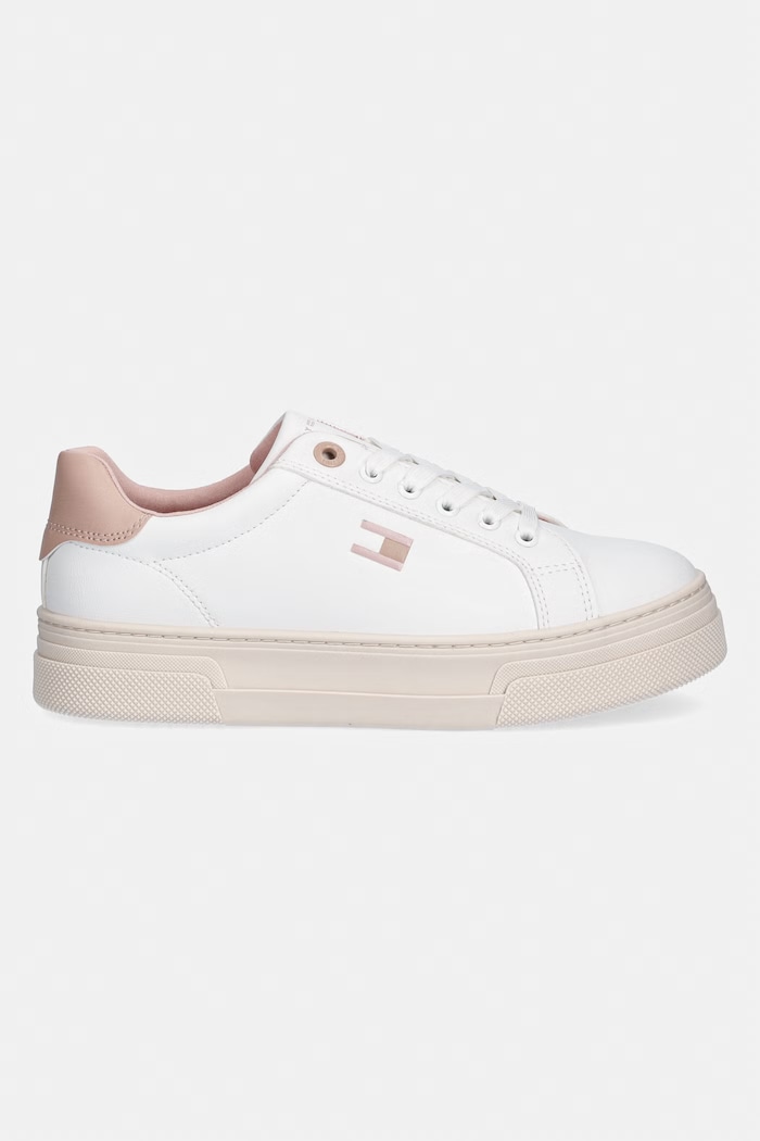 Tommy Hilfiger sneakersy dziecięce T3A9.34258 biały SS26