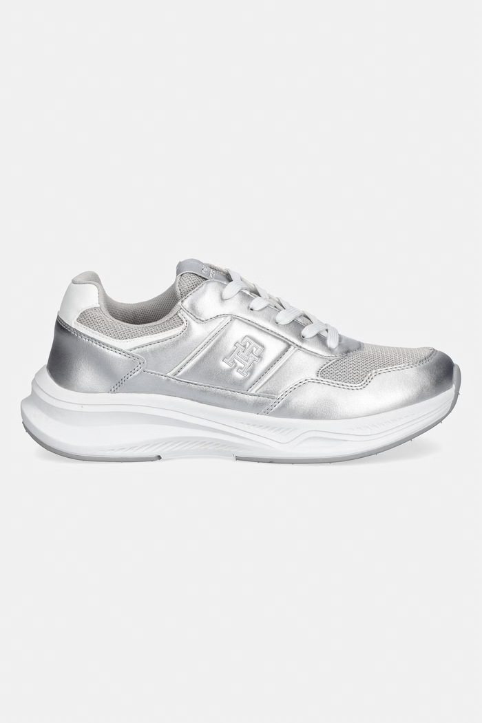 Tommy Hilfiger sneakersy dziecięce T3A9.34269 srebrny SS26
