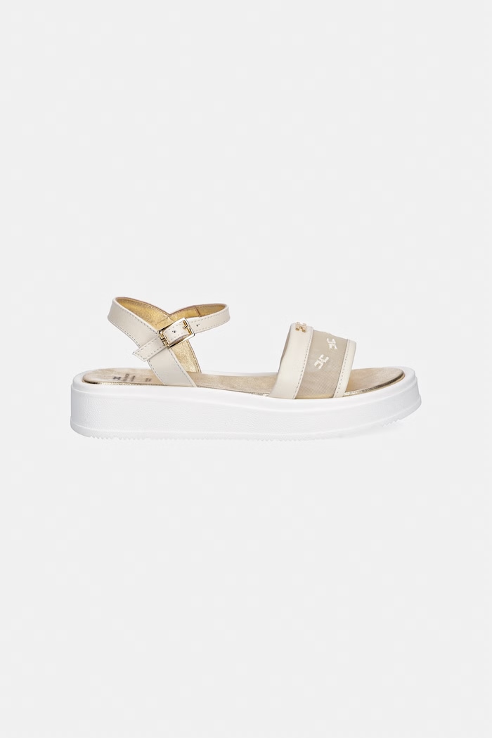 Elisabetta Franchi sandały dziecięce F4A2.E0597.30.34 beżowy SS26