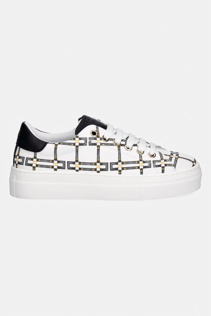 Elisabetta Franchi sneakersy dziecięce F4A9.E0532 biały SS26
