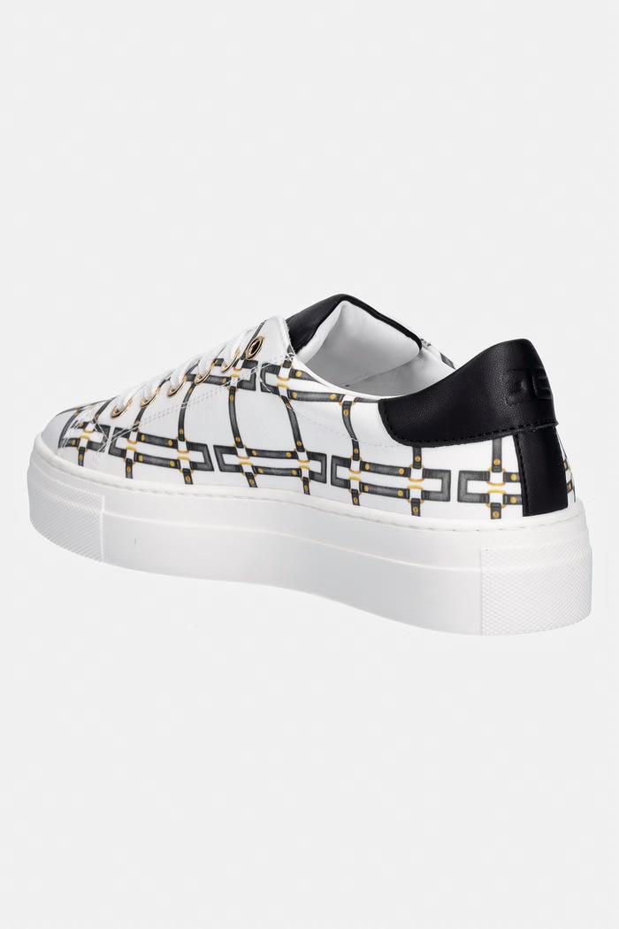 Dziewczynka Elisabetta Franchi sneakersy dziecięce F4A9.E0532 biały