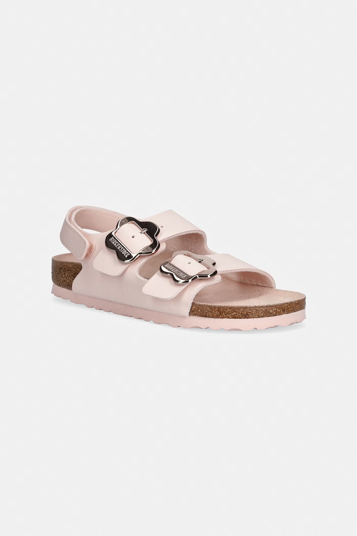 Birkenstock sandale za djecu Milano AS Kids Flower roza 1031667.36.39