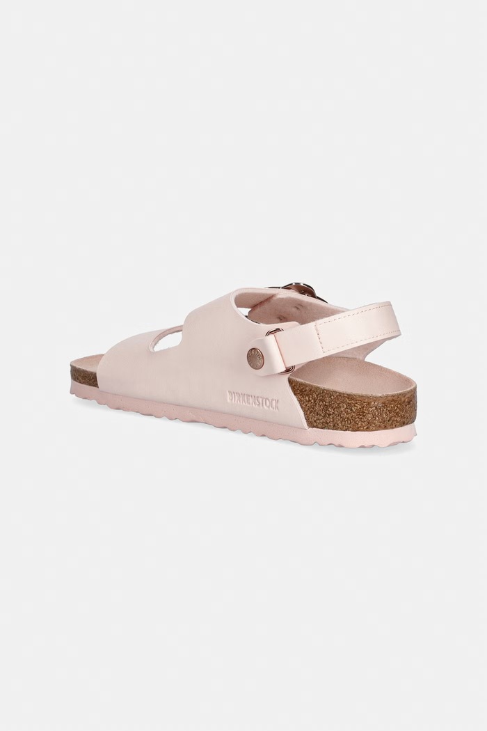 Djevojčice Birkenstock sandale za djecu Milano AS Kids Flower 1031667.36.39 roza