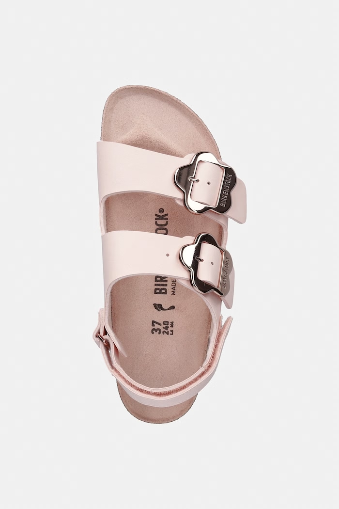 Birkenstock sandale za djecu Milano AS Kids Flower roza 1031667.36.39
