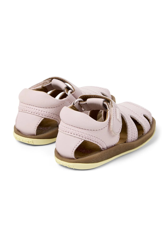 DÍVKA Dětské kožené sandály Camper Bicho FW 80372.G růžová