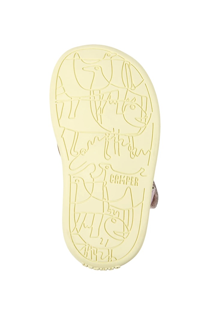 Dětské kožené sandály Camper Bicho FW 80372.G růžová