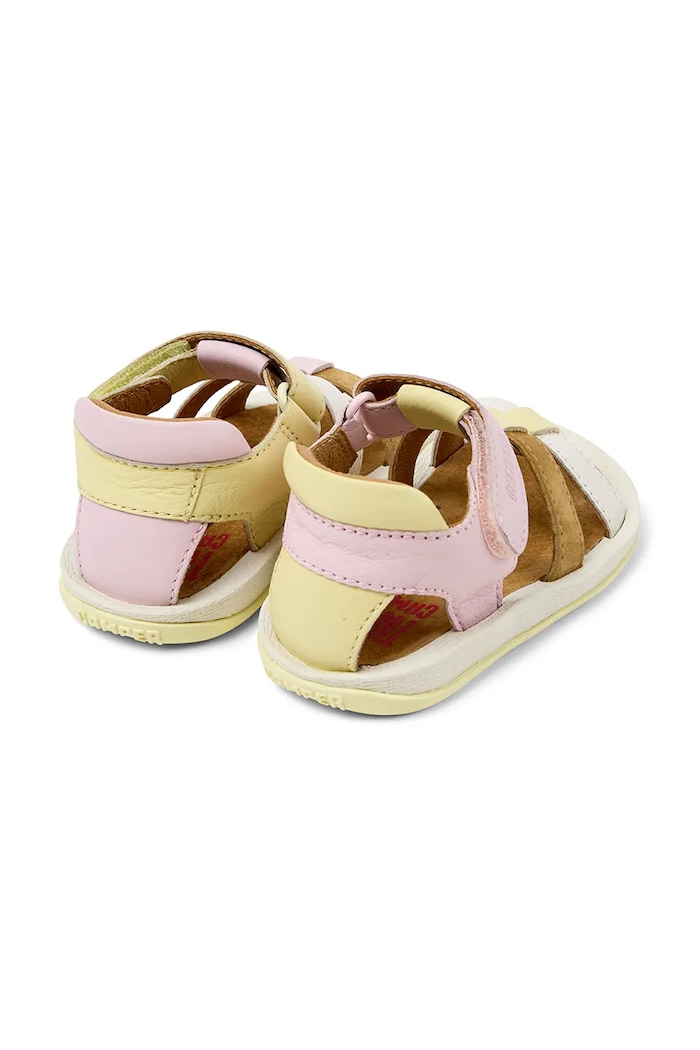Camper сандали обувки с отворена пета за деца от кожа TWS FW розов K800628.G.TWS