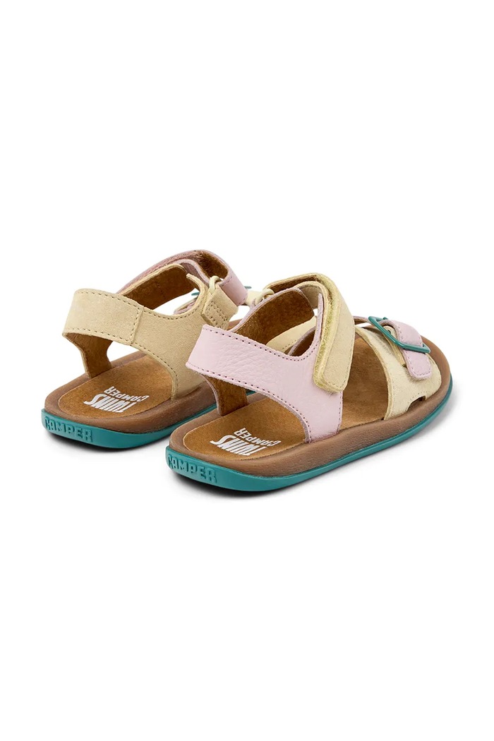Παιδικά δερμάτινα σανδάλια Camper Bicho TWS Kids ροζ K800672.G.25.27.TWS