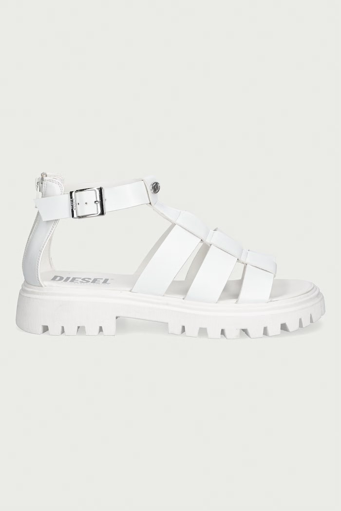 Diesel босоніжки дитячі D-SANSTRY SANDALS BC1066.KF015.36.40 білий SS26