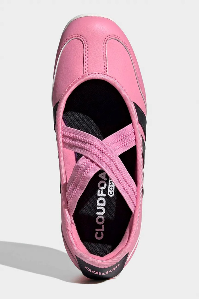 Detské balerínky adidas BARREDA MARY JANE JP6738 ružová