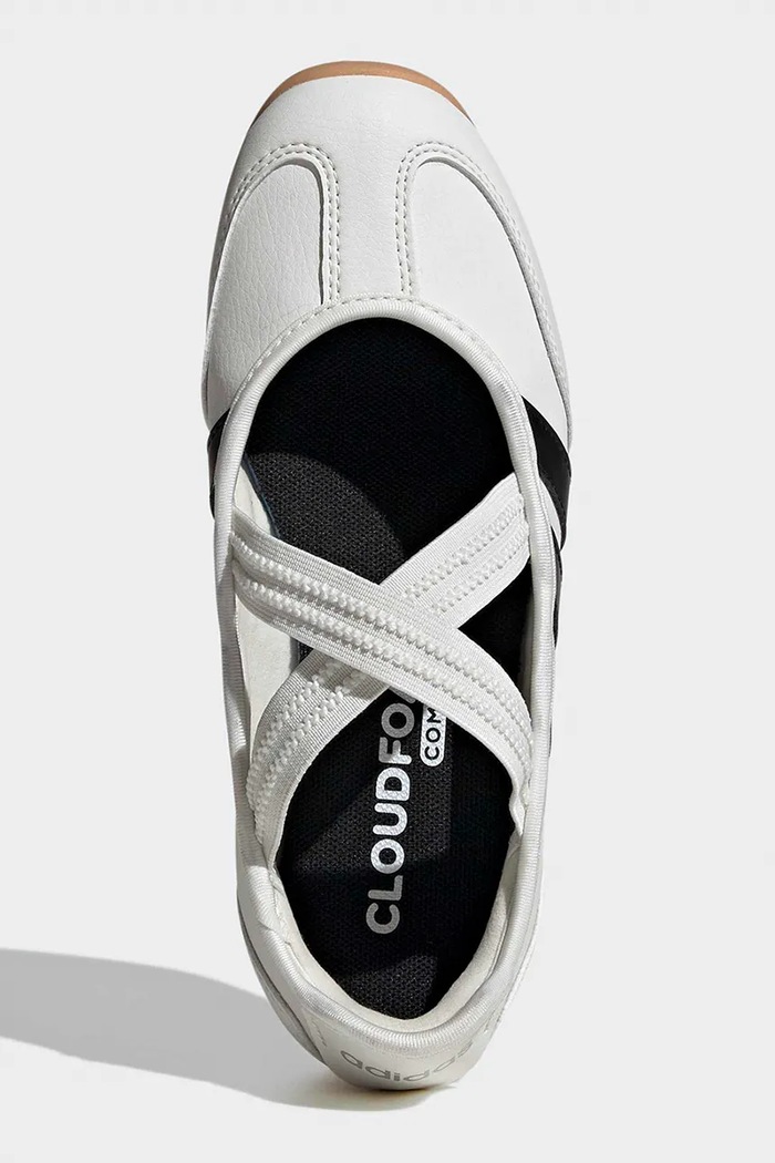 Detské balerínky adidas BARREDA MARY JANE JP6736 biela