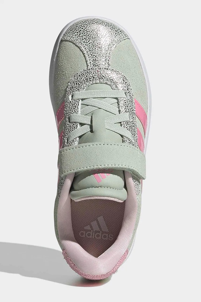adidas sneakersy dziecięce VL COURT 3.0 IH1652 turkusowy