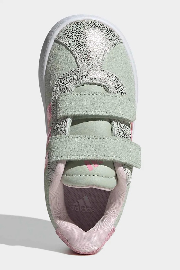 Detské tenisky adidas VL COURT 3.0 JQ4515 tyrkysová