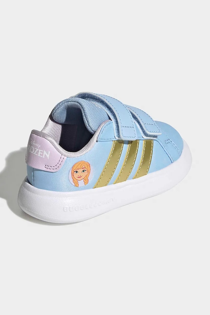 Dievča Detské tenisky adidas DISNEY GRAND COURT ANNA JQ4355 modrá