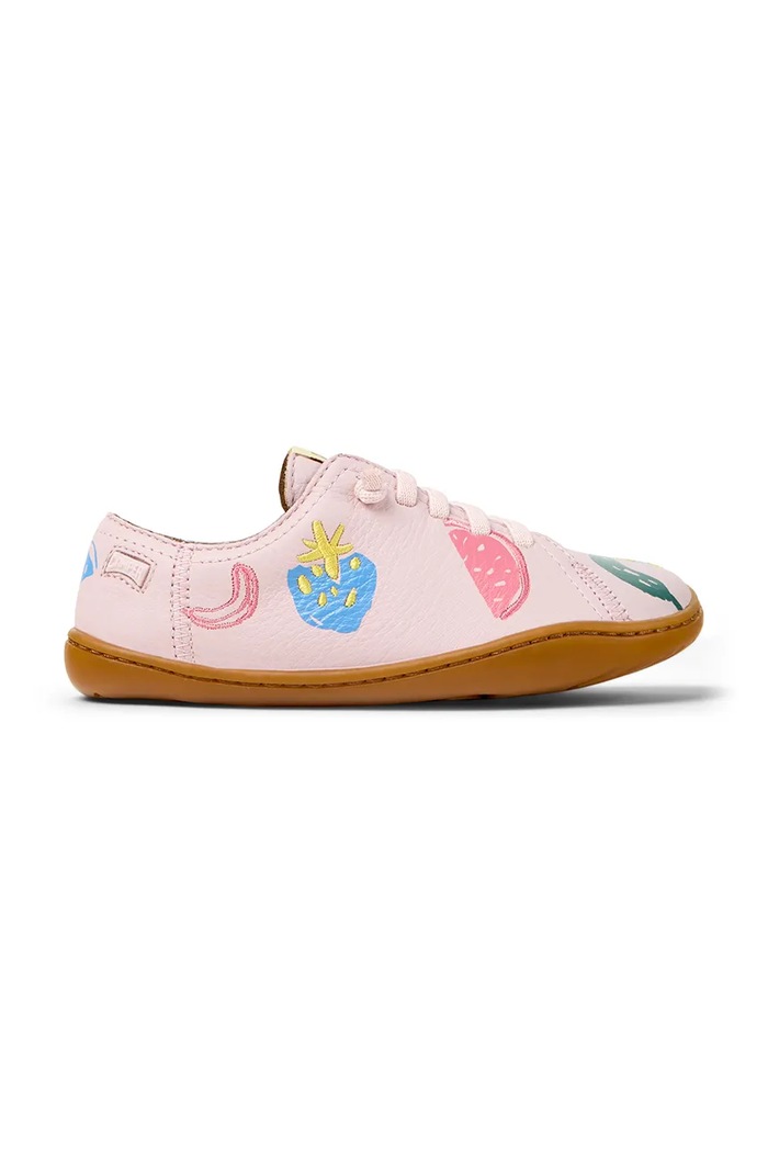 Detské kožené tenisky Camper Peu Cami Kids TWS 80003.G.25.27.TWS ružová SS26