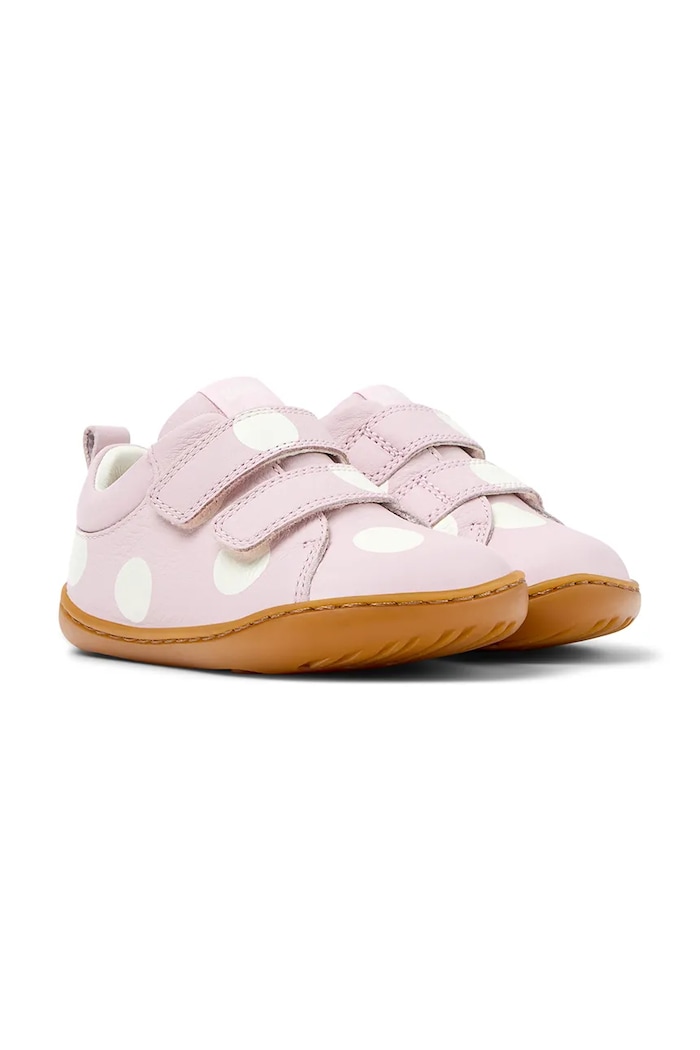 Detské kožené poltopánky Camper Peu Cami TWS FW K800405.G.TWS ružová SS26