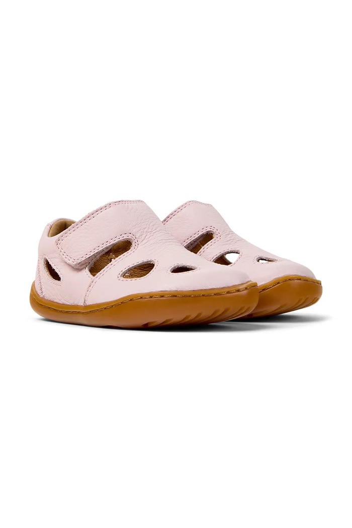Detské semišové tenisky Camper Peu Cami FW K800665.G ružová SS26