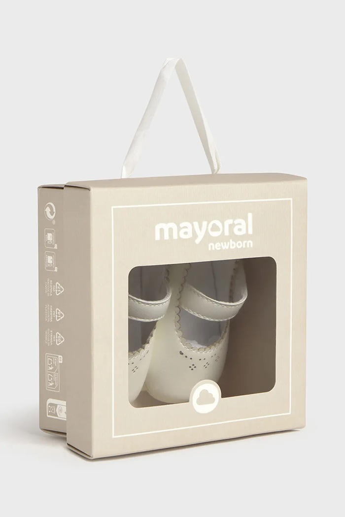 Čevlji za dojenčka Mayoral Newborn 9092.2N.Newborn.PPY2 bela