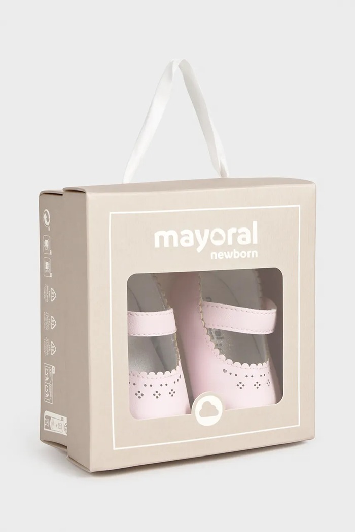 Topánky pre bábätká Mayoral Newborn ružová 9092.2N.Newborn.PPY2