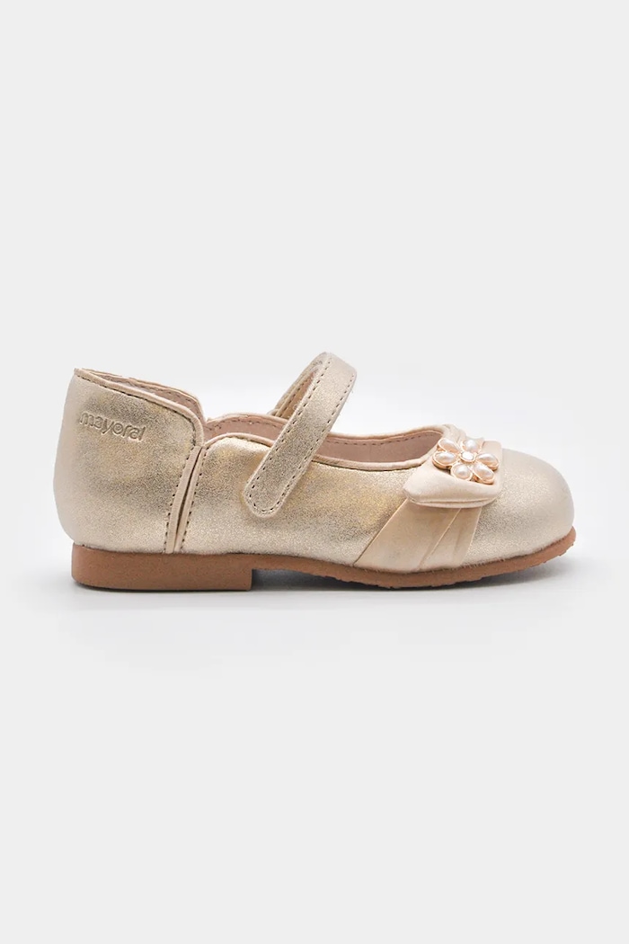 Mayoral baleriny dziecięce 41729.29B.Baby.PPY2 złoty SS26