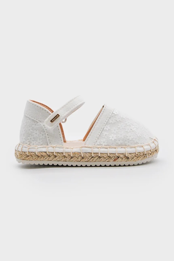 Mayoral espadrile copii alb 41749.42A.Baby.PPY2
