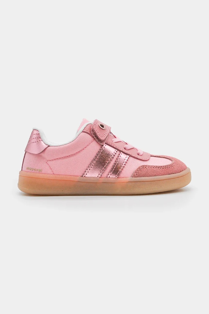 Mayoral sneakers pentru copii textil roz 45795.G.C0D.Kids.PPY2