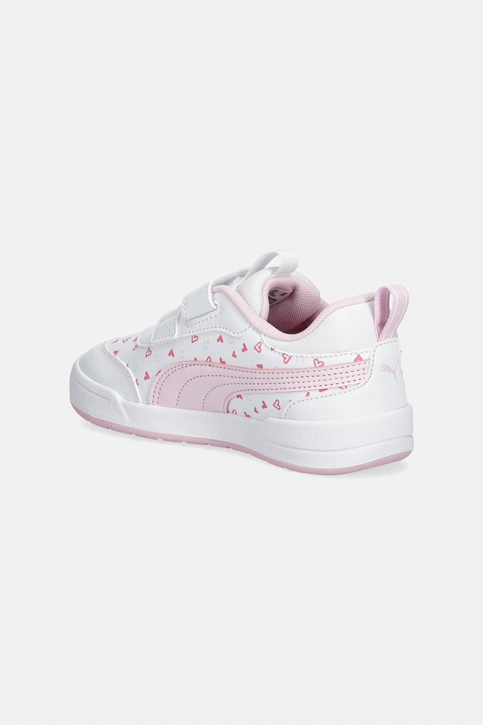 Dievča Puma Multiflex 2 Hearty V tenisky detské 405648 biela