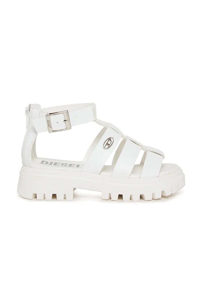 Diesel sandály dětské D-SANSTRY SANDALS bílá BC1066.KF015.33.35