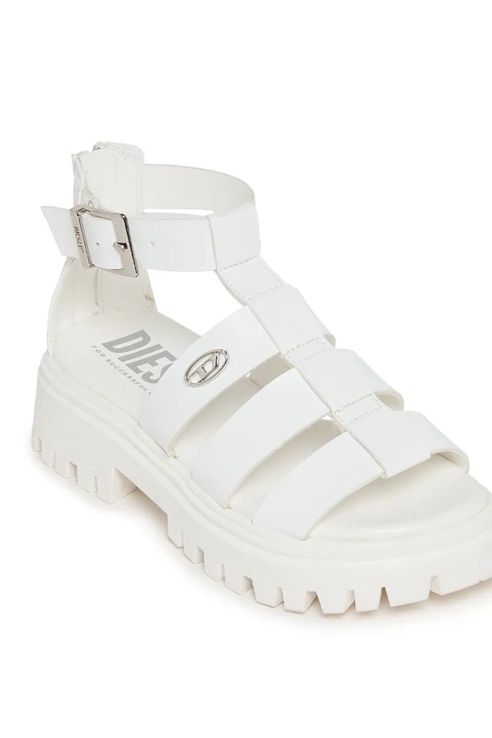 Diesel sandály dětské D-SANSTRY SANDALS bílá BC1066.KF015.33.35