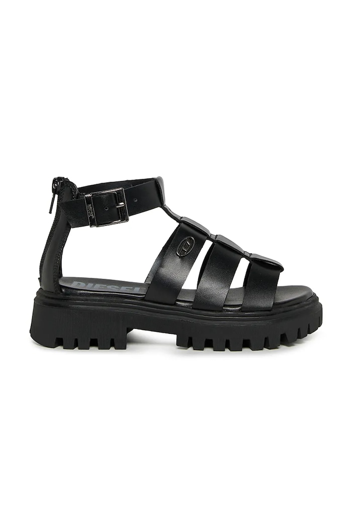 Diesel сандалии для детей D-SANSTRY SANDALS чёрный BC1066.KF015.33.35