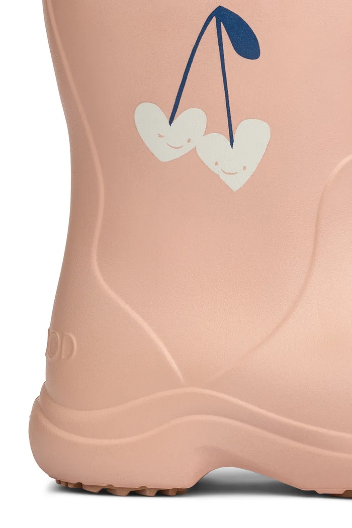 Dziewczynka Liewood kalosze dziecięce Aston Rainboot LW20058.G.PPY2 różowy