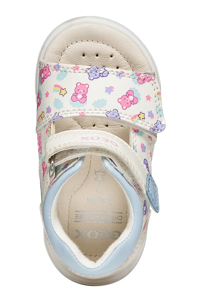 Παιδικά σανδάλια Geox SANDAL ZAPITO B556FC.05404.18.26 λευκό