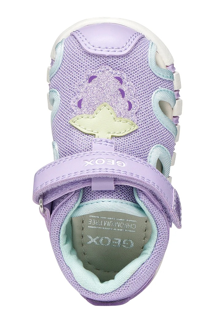 Geox detské sandále SANDAL IUPIDOO B6517B.054GN.18.26 fialová