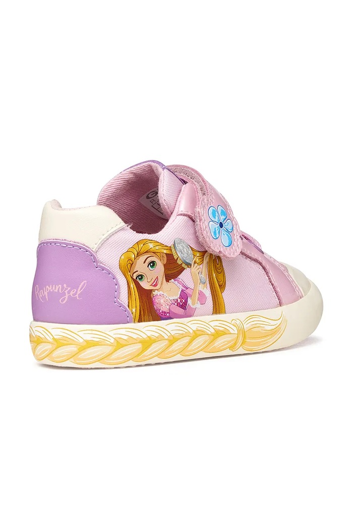 Fete Geox teniși copii GISLI x Disney Princess B651MA.011AJ.20.23 roz