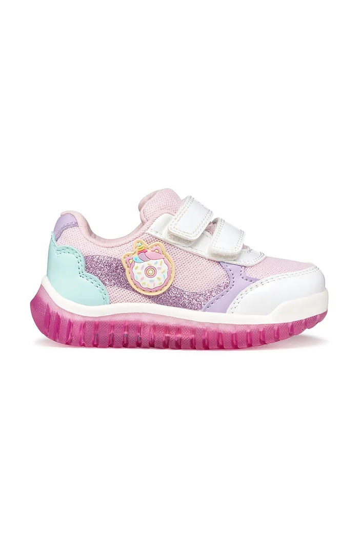 Geox sneakersy dziecięce LIGHTYLOO B6561A.002AS.20.27 różowy SS26