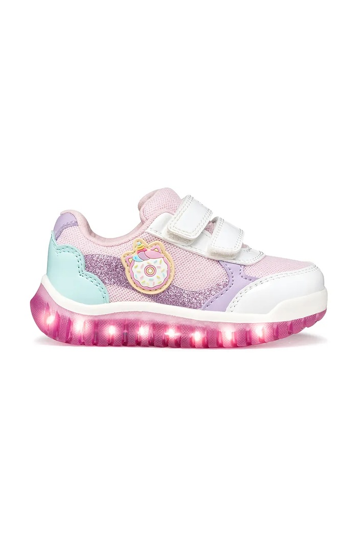 Dziewczynka Geox sneakersy dziecięce LIGHTYLOO B6561A.002AS.20.27 różowy