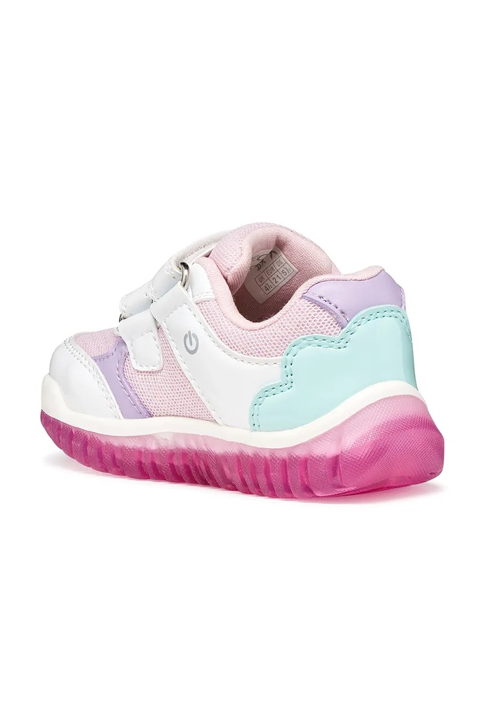 Geox sneakersy dziecięce LIGHTYLOO B6561A.002AS.20.27 różowy