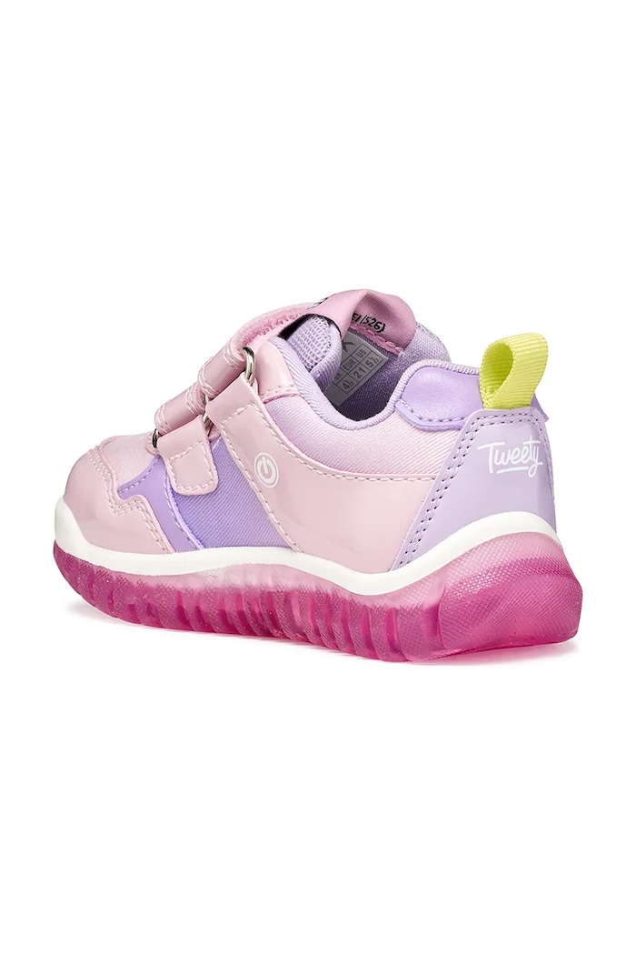 Geox scarpe da ginnastica per bambini LIGHTYLOO x Looney Tunes B6561B.0HH11.20.27 rosa